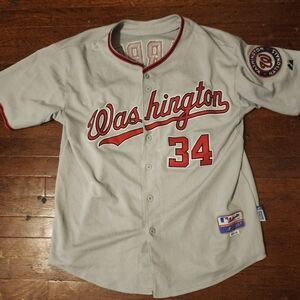 Washington Nationals Bryce Harper Men's sz 52 Authentic Jersey